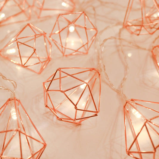 Diamond Ornament String Lights